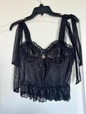 chinese dress ladies Widow Handkerchief Hem Lace Midi Dress main image 1